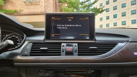 아우디 A6 순정 모니터 화면 안나옴 블랙아웃 수리 / 인천, 부평, 부천