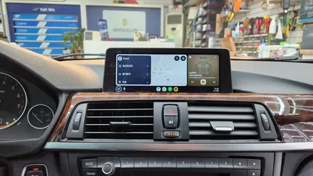 인천 bmw f30 무선 애플 카플레이 안드로이드 오토 모듈 장착 작업 / 인천, 부평, 부천