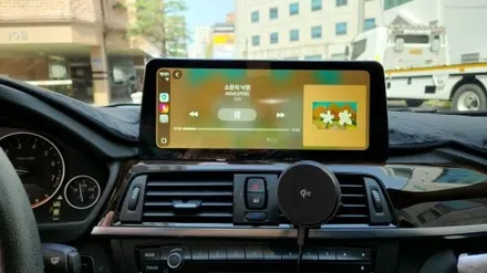 인천 BMW F30 순정 모니터 교체 애플 카플레이 안드로이드 오토  모니터 장착 / 인천, 부평, 부천