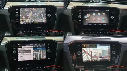 폭스바겐 아테온 TPMS 아틀란 네비 설치 / 인천, 부평, 부천