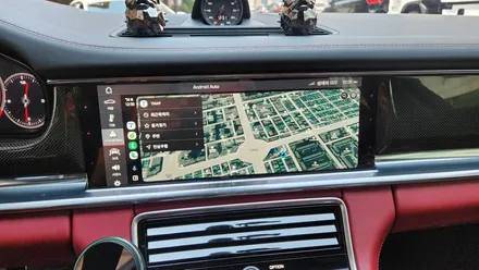 인천 포르쉐 파나메라 카플레이 풀스크린 안드로이드 오토 와글미디어 조합 / 인천, 부평, 부천