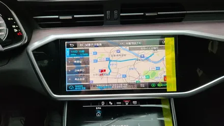 인천 아우디 25년형 A6 C8 아틀란 네비 매립 장착 / 인천, 부평, 부천