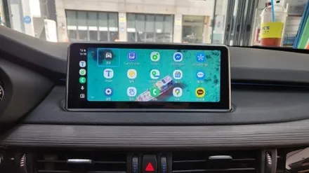 bmw x5 nbt 순정 모니터 탈거 후 터치 카플레이 안드로이드 오토 장착 / 인천, 부평, 부천
