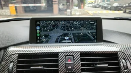 인천 bmw f30 순정 모니터 이용 카플레이 안드로이드 오토 모듈 장착 / 인천, 부평, 부천