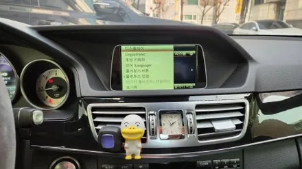 인천 벤츠 w212 순정 모니터 오디오 전원 불량 수리 작업 / 인천, 부평, 부천