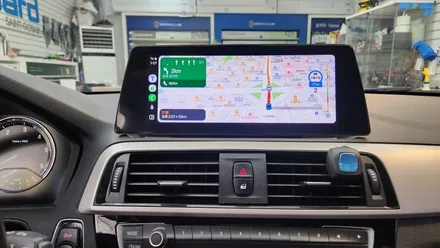 인천 BMW F20 118D 카플레이 모니터 교체로 애플카플레이 안드로이드 오토 사용하기 / 인천, 부평, 부천