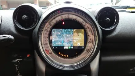 인천 미니 페이스맨 R61 애플 카플레이 장착 기존 후방카메라 연결 작업 / 인천, 부평, 부천