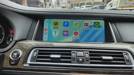 bmw 7시리즈 f01 무선 애플 카플레이 안드로이드 오토 장착 / 인천, 부평, 부천