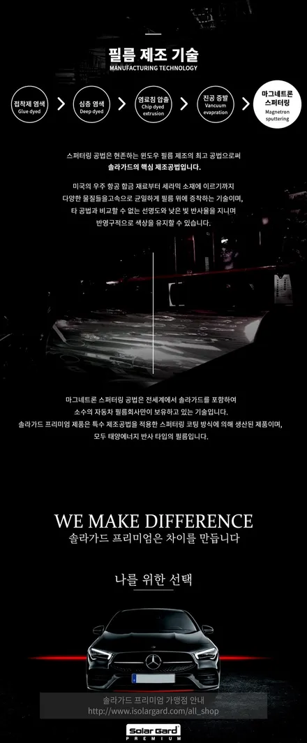BMW530i 솔라가드프리미엄 퀀텀시공 울트라가드유리막코팅 / 인천, 부평, 부천