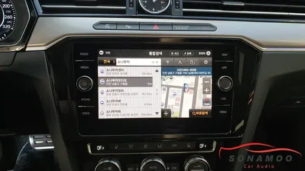 폭스바겐 아테온 디바이스 링크 아틀란네비 설치 / 인천, 부평, 부천