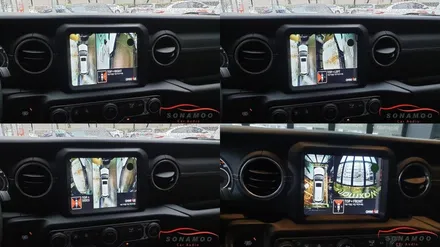 Jeep 랭글러 루비콘 360도 어라운드 뷰 옴니뷰 장착 / 인천, 부평, 부천