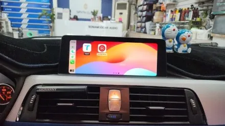 bmw f30 애플카플레이 안드로이드 오토 사용을 위한 모듈 장착 / 인천, 부평, 부천