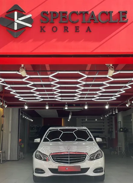 벤츠 E클래스 실내카본랩핑 / 부산 사하구 하단동