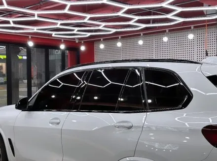 BMW X5 크롬랩핑(윈도필러몰딩/루프렉) / 부산 사하구 하단동