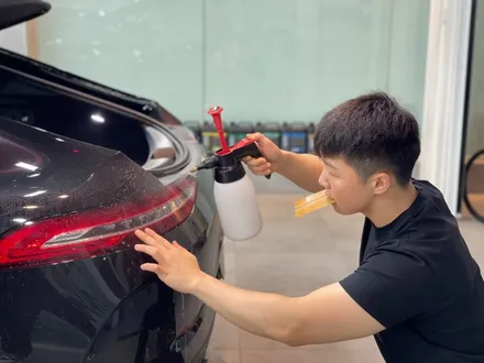 벤츠 AMG GT 컴비네이션램프 스모그필름 시공 / 부산 사하구 하단동