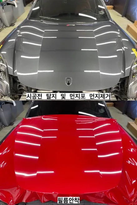 PORSCHE 파나메라 전체랩핑 시공 / 부산 사하구 하단동
