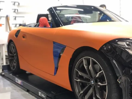 부산 강서구 명지 랩핑 및 광택코팅 전문점 스펙터클코리아 - BMW Z4 전체랩핑 시공 / 부산 강서구