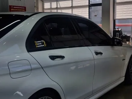 벤츠 c63amg 블랙유광 크롬죽이기 시공 / 부산 강서구