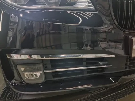 BMW 740d 크롬죽이기 블랙유광 랩핑 시공 / 부산 강서구