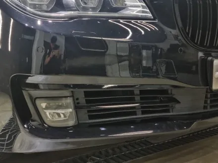 BMW 740d 크롬죽이기 블랙유광 랩핑 시공 / 부산 강서구