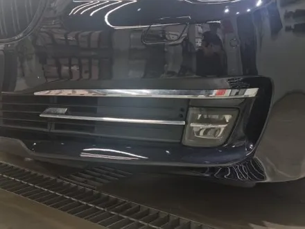 BMW 740d 크롬죽이기 블랙유광 랩핑 시공 / 부산 강서구