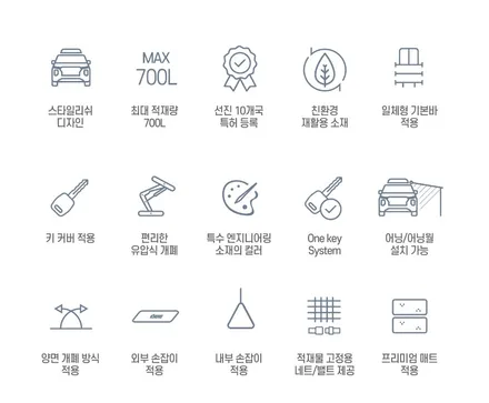 시흥 부천 팰리세이드 바로고 기어봉 장착과 일체형 루프박스 장착했어요~!! / 시흥시 은행동