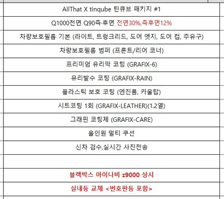 시흥 부천 안산 스포티지NQ5 한번의 인수거부로 썬팅 신차패키지 작업완료!! / 시흥시 은행동