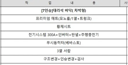 시흥 더뉴카니발KA4 7인승 대리석 바닥 3열 황제시트,무시동 셋팅,무시동 히터까지 모두 완료!! / 시흥시 은행동