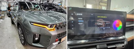 시흥 안산 꾸준한 입고!토레스 신차검수부터 올인원 패키지 시공까지 완료! / 시흥시 은행동