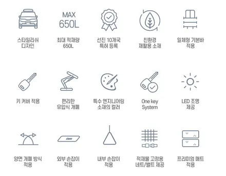 시흥 부천 안산 쏘렌토MQ4 코토 일체형 루프박스 각각 블랙＆화이트 장착후기~!! / 시흥시 은행동