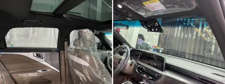 시흥 부천 신형 K8 열차단 최고! 티나인 R100 비반사로 틴팅 시공완료!! / 시흥시 은행동