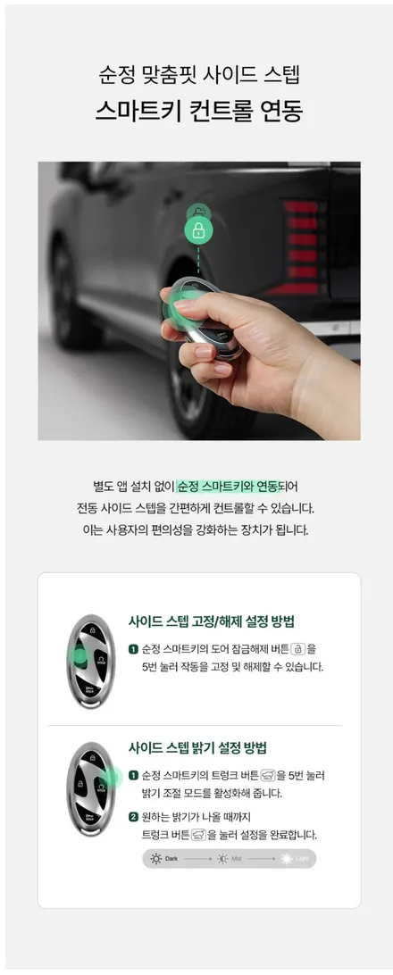 시흥 부천 인천 신형 팰리세이드LX3 팰리카빈 메이튼 전동사이드스텝 장착후기!! / 시흥시 은행동