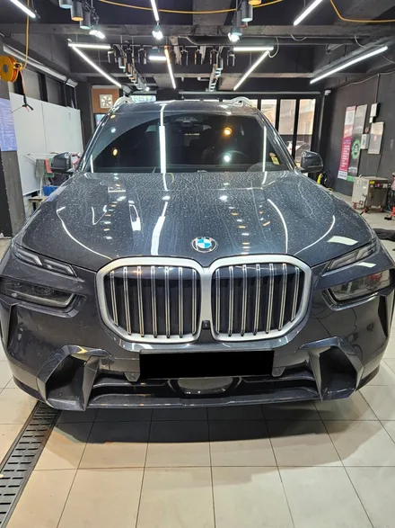 차량 석회물 제거를 위한 정밀광택!!/ BMW X7 M40i/  수원 영통 광교 / 프리미엄 디테일링 센터 /153디테일링 / 경기 수원