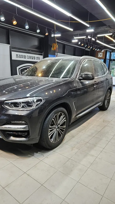 석회물 제거 및  복원 !!/ BMW X3  정밀광택/수원 영통 광교 / 프리미엄 디테일링 센터/ 153디테일링 / 경기 수원