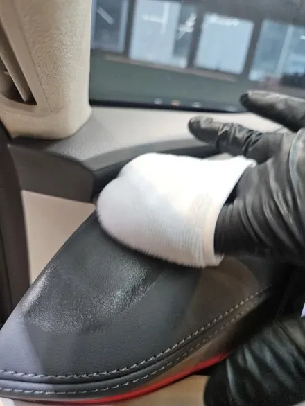 제네시스 G80 신차 오래오래 유지!! 정밀 광택 유리막 코팅 실내가죽 코팅/ 수원영통 광교 /153디테일링 / 경기 수원