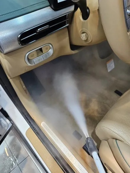 눈 온뒤 세차 & 실내 묵은때 클리닝!!  제네시스 GV60 디테일링 세차 /실내클리닝/ 수원 영통 광교 프리미엄 디테일링센터 153디테일링 / 경기 수원