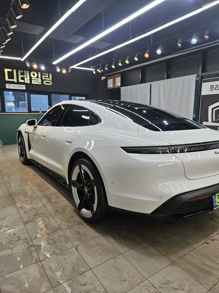 포르쉐 타이칸 겨울철 전기차 외부 관리 디테일링/수원 영통 광교/153디테일링/ / 경기 수원