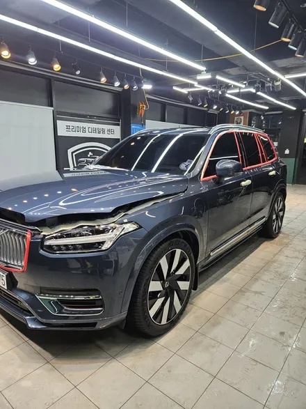신차 컨디션 유지되도록 유리막코팅!!/볼보 XC90/ 광택  /수원 영통 광교 /153디테일링 / 경기 수원