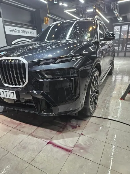 차량 석회물 제거를 위한 정밀광택!!/ BMW X7 M40i/  수원 영통 광교 / 프리미엄 디테일링 센터 /153디테일링 / 경기 수원