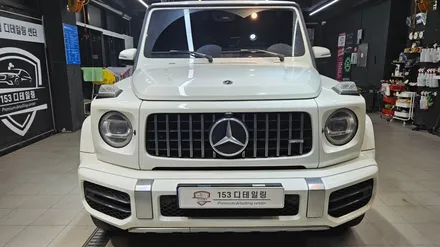 눈온뒤 염화칼슘 제거 디테일링  벤츠 지바겐 (G63 AMG) / 수원 영통 광교 프리미엄 디테일링센터 /153디테일링 / 경기 수원
