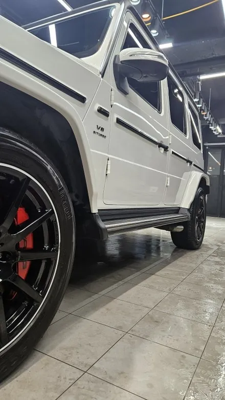 눈온뒤 염화칼슘 제거 디테일링  벤츠 지바겐 (G63 AMG) / 수원 영통 광교 프리미엄 디테일링센터 /153디테일링 / 경기 수원