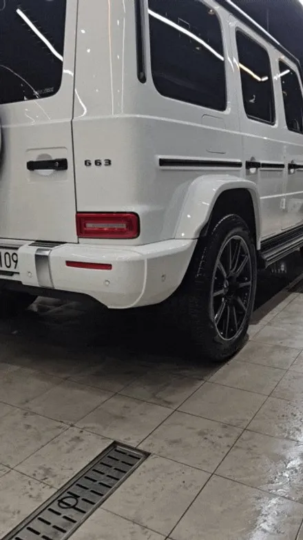 눈온뒤 염화칼슘 제거 디테일링  벤츠 지바겐 (G63 AMG) / 수원 영통 광교 프리미엄 디테일링센터 /153디테일링 / 경기 수원