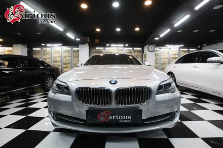 BMW 528i 3가지 함께라 차량안이 더 든든한 느낌이네요 / 김포
