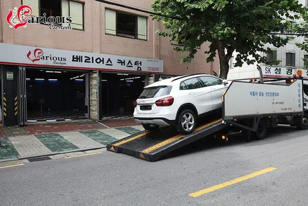 신차 출고 벤츠 GLA 히팅 스티어링 휠 / 김포