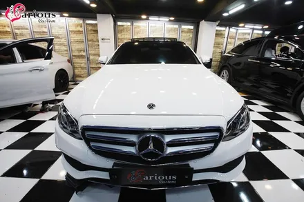 벤츠 신형E클래스 E300 아방가르드 핸들열선+전동트렁크 시공 / 김포