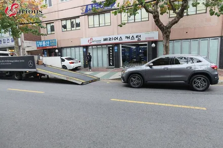 신차 출고 벤츠 GLA클래스(H247)통풍시트,핸들열선 시공 / 김포