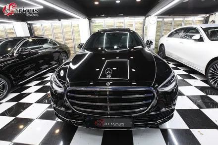 W223 S클래스 S450 출고 리어모니터,동양모니터 장착 / 김포