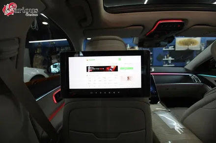 W223 S클래스 S450 출고 리어모니터,동양모니터 장착 / 김포