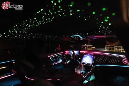 벤츠 EQE 고급스러움을 더하는 실내 무드등 천장 스타 라이트 / 김포