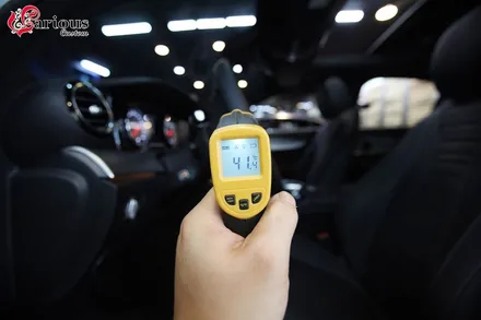 벤츠 신형E클래스 E300 아방가르드 핸들열선+전동트렁크 시공 / 김포